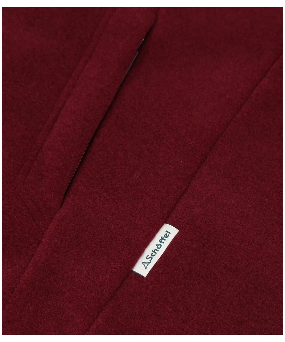 Schoffel Oakham Fleece Gilet Claret - Gillanders.ie Town & Country Clothing