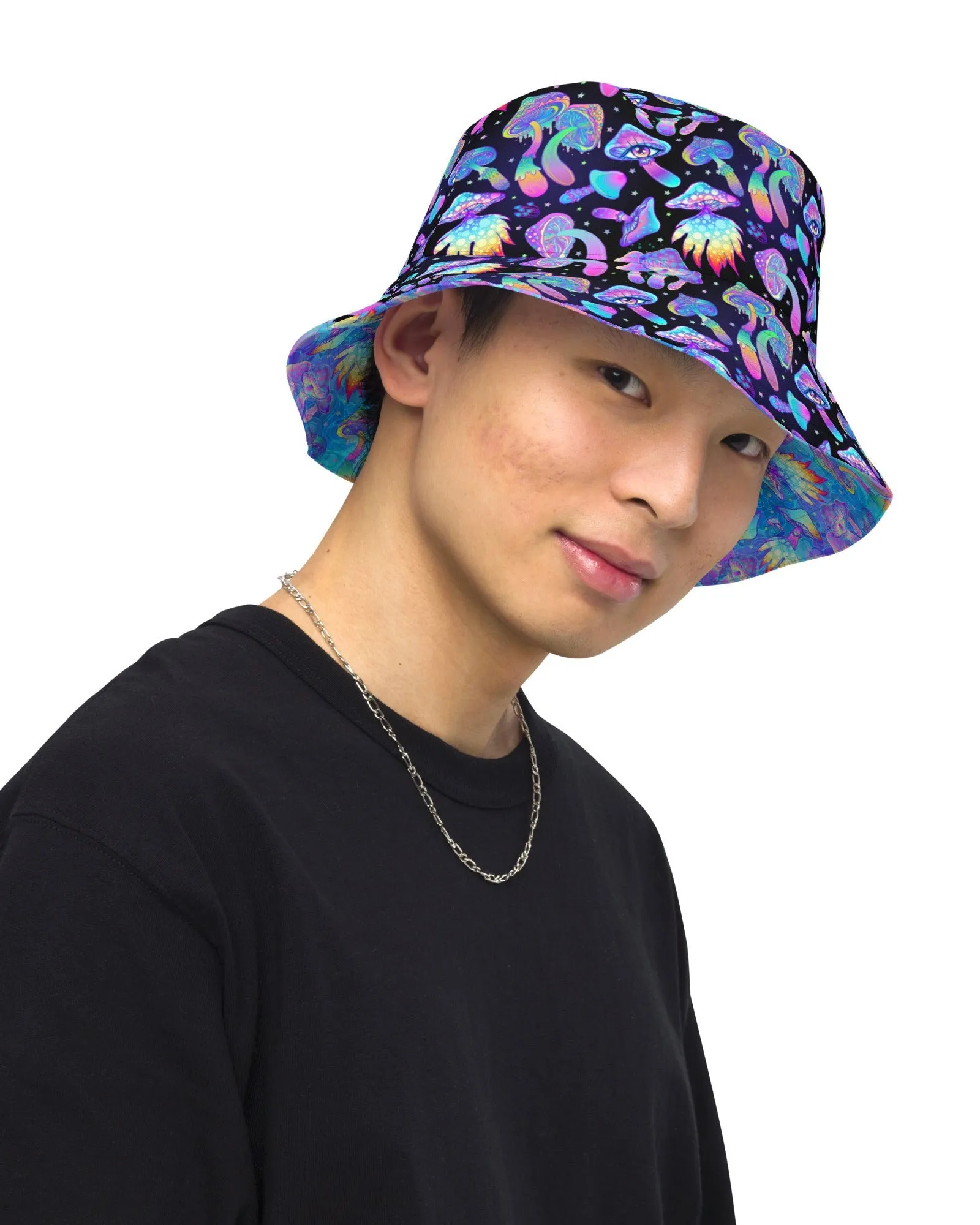 Shroomin Reversible Bucket Hat