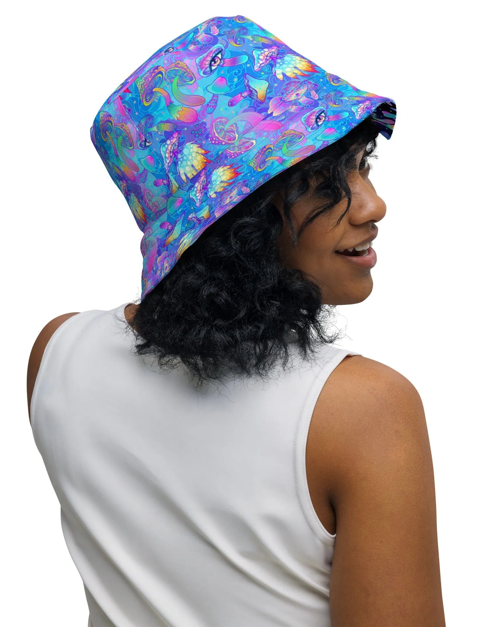 Shroomin Reversible Bucket Hat