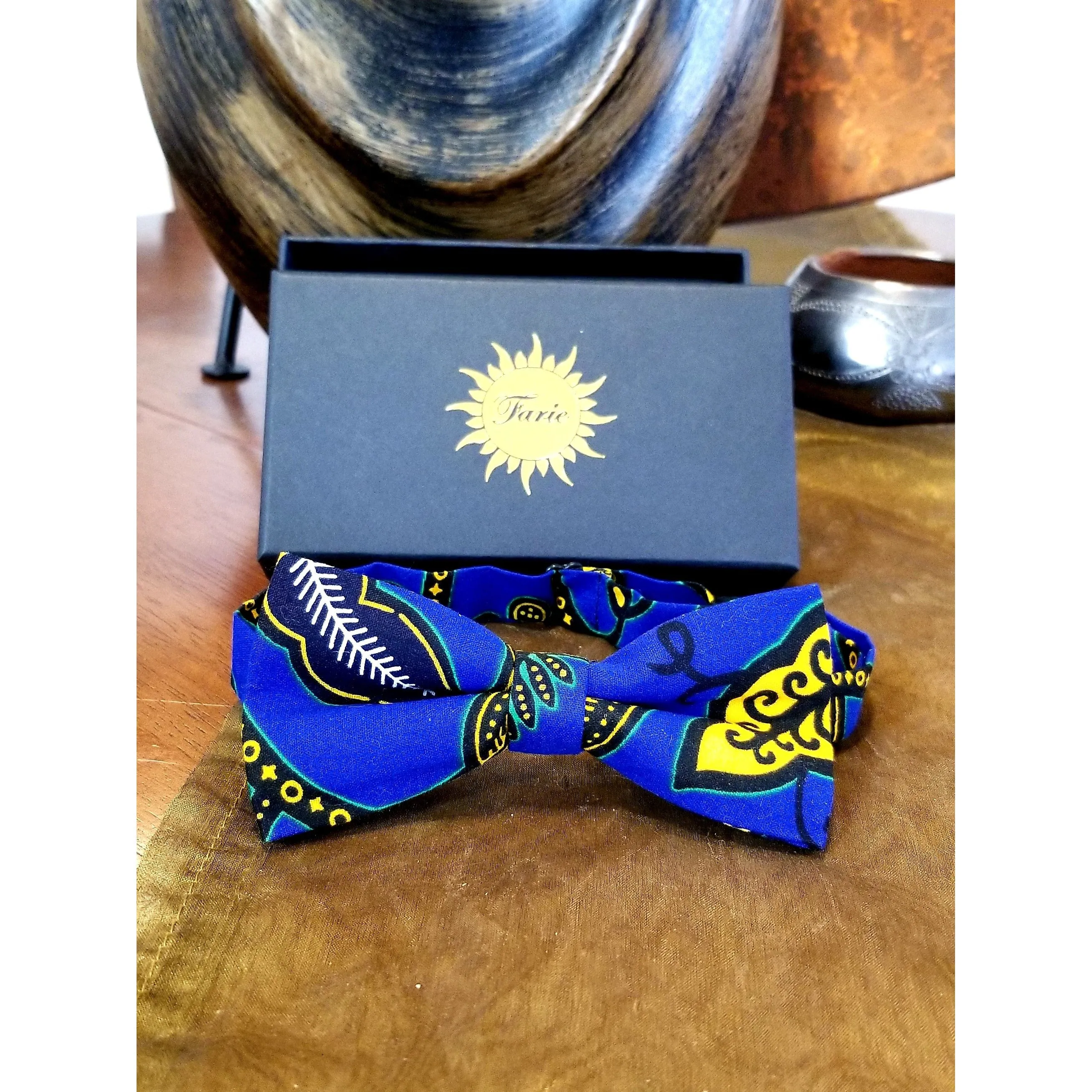 Simba Ankara Bow Tie