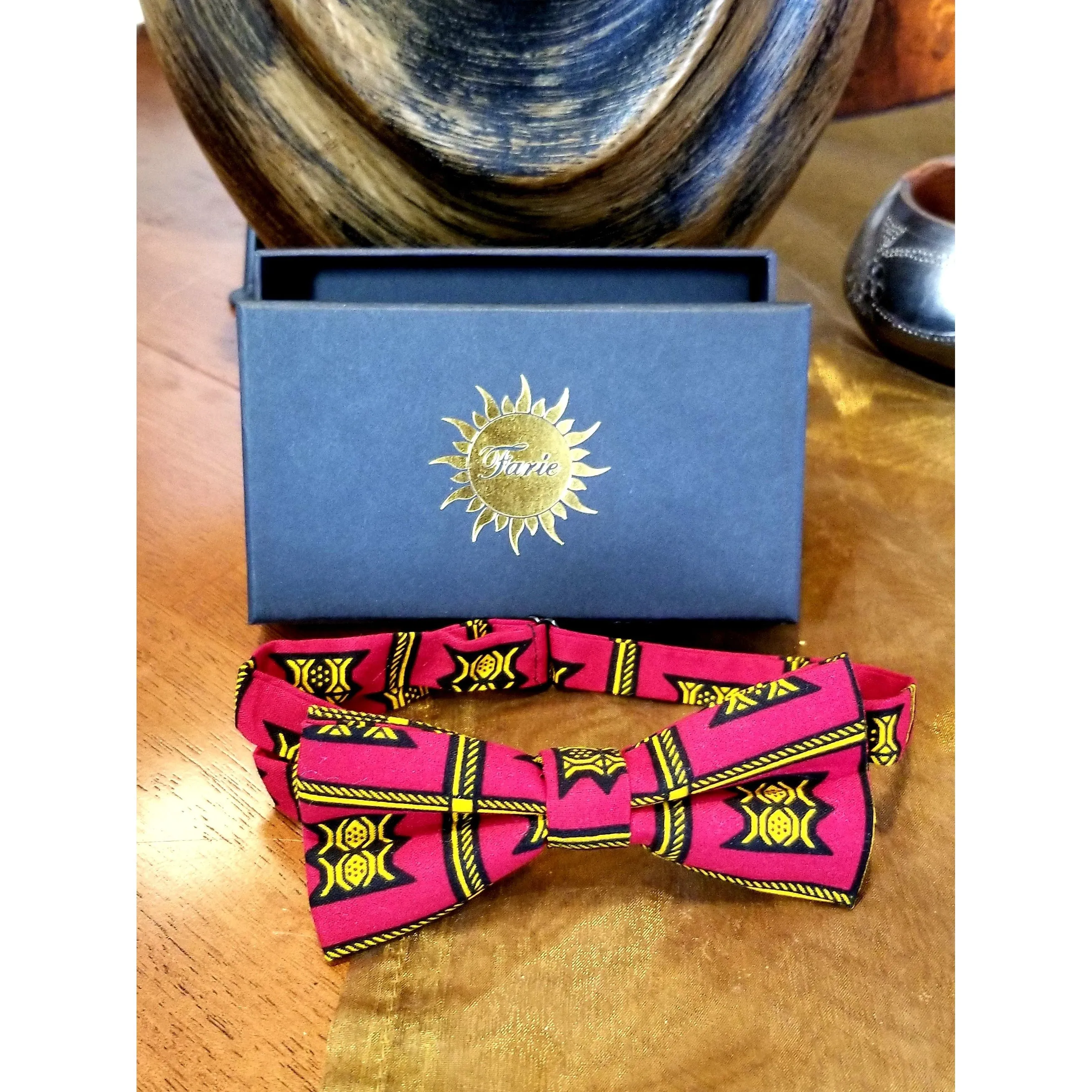 Simba Ankara Bow Tie