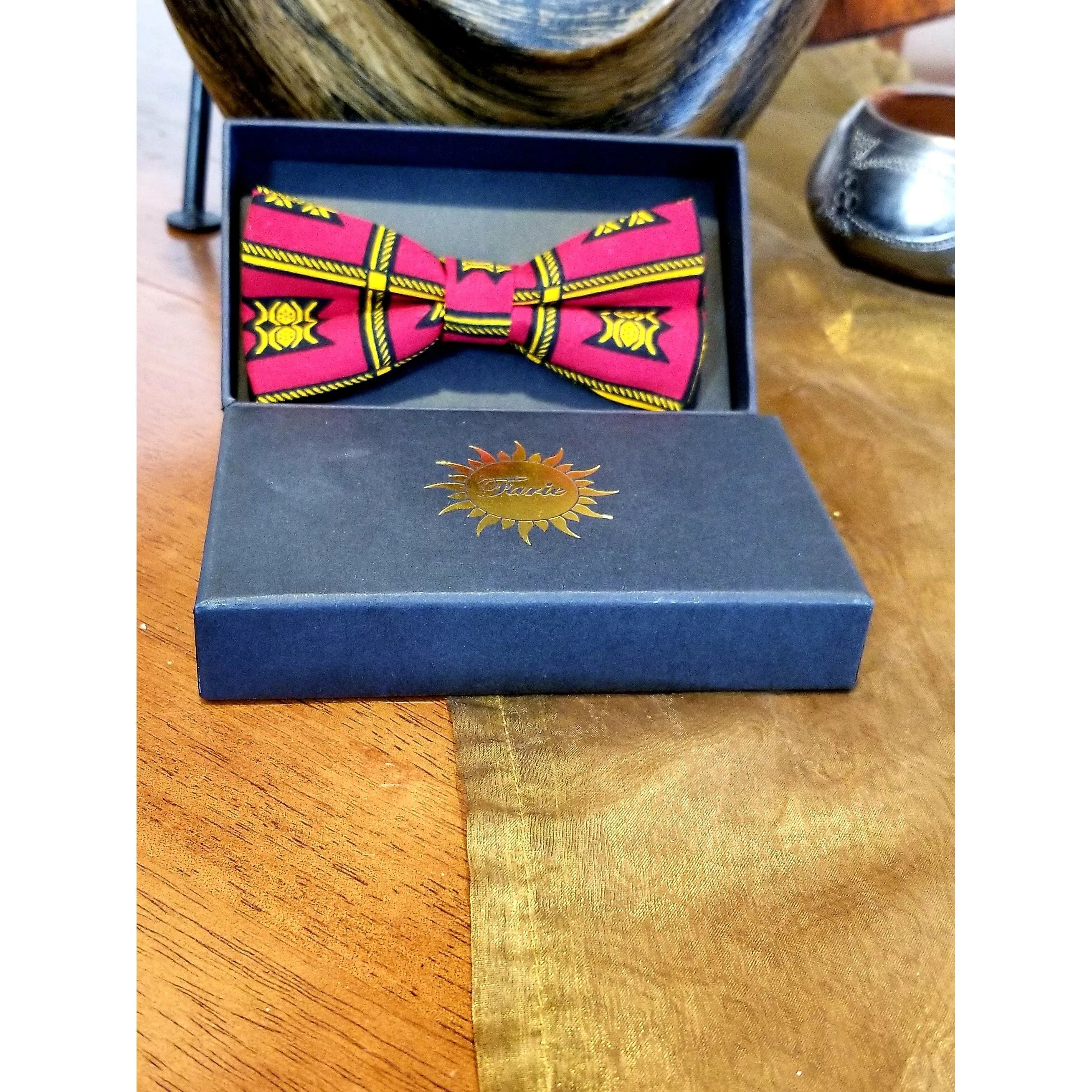 Simba Ankara Bow Tie