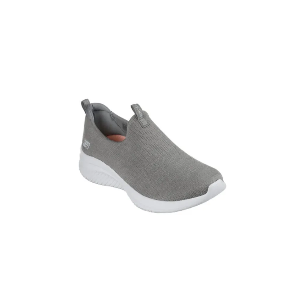 Skechers 149858 Womens Ultra Flex 3.0 Grey And White