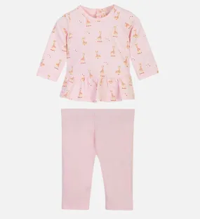 Sophie Top & Pants Logo Pink