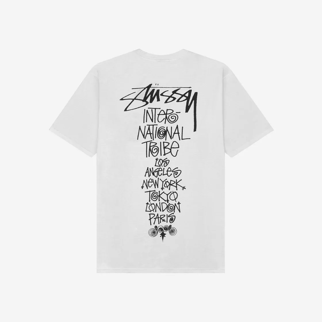 STUSSY  |Nylon Street Style Collaboration Logo Skater Style T-Shirts