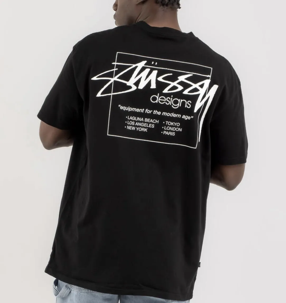 STUSSY  |Street Style Cotton Logo Skater Style T-Shirts