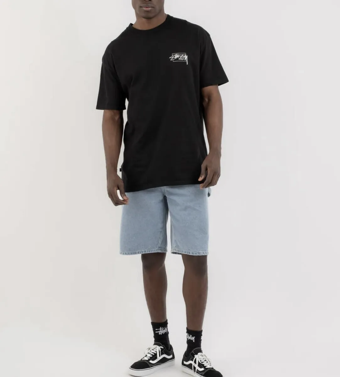 STUSSY  |Street Style Cotton Logo Skater Style T-Shirts