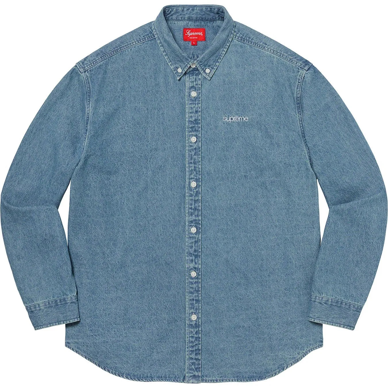 Supreme  |Unisex Denim Street Style Skater Style Shirts