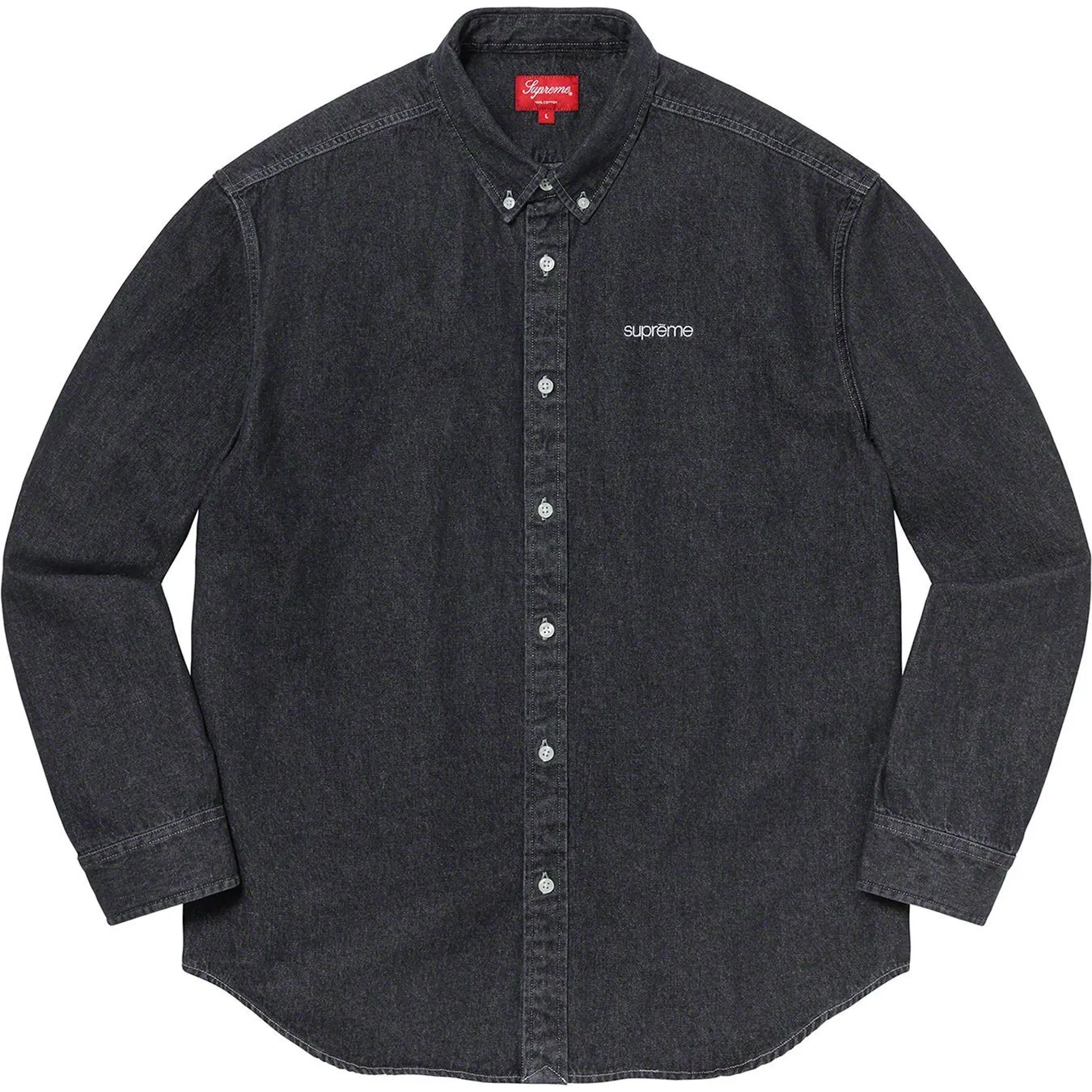 Supreme  |Unisex Denim Street Style Skater Style Shirts