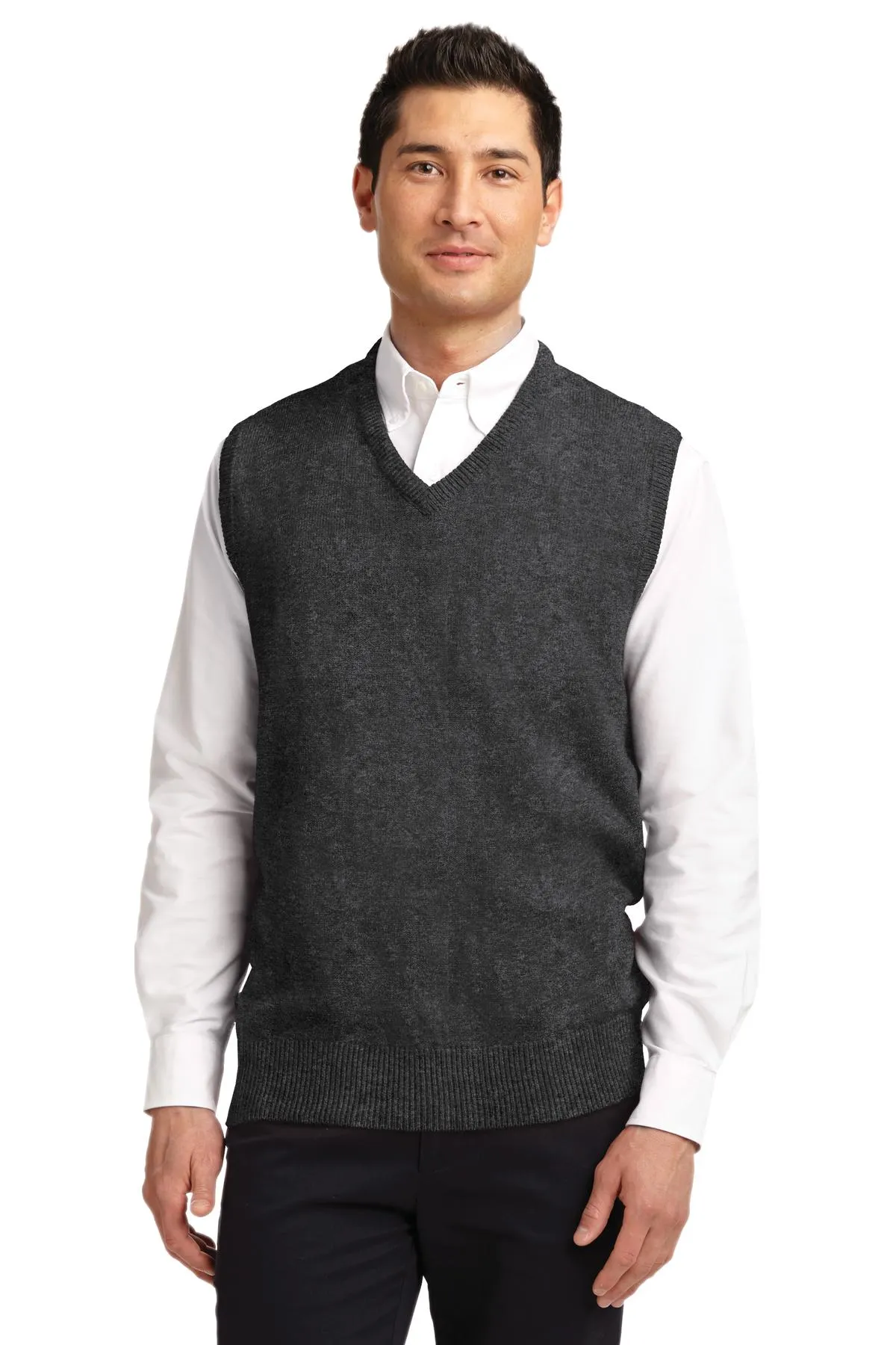 SW301 Port Authority® Value V Neck Sweater Vest SKU: SW301