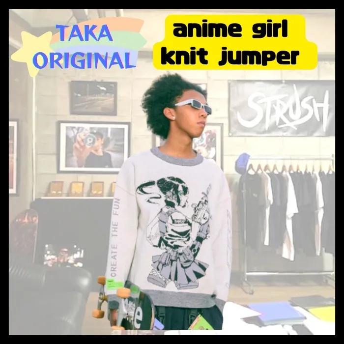 TAKA ORIGINAL  |Unisex Street Style Sweaters