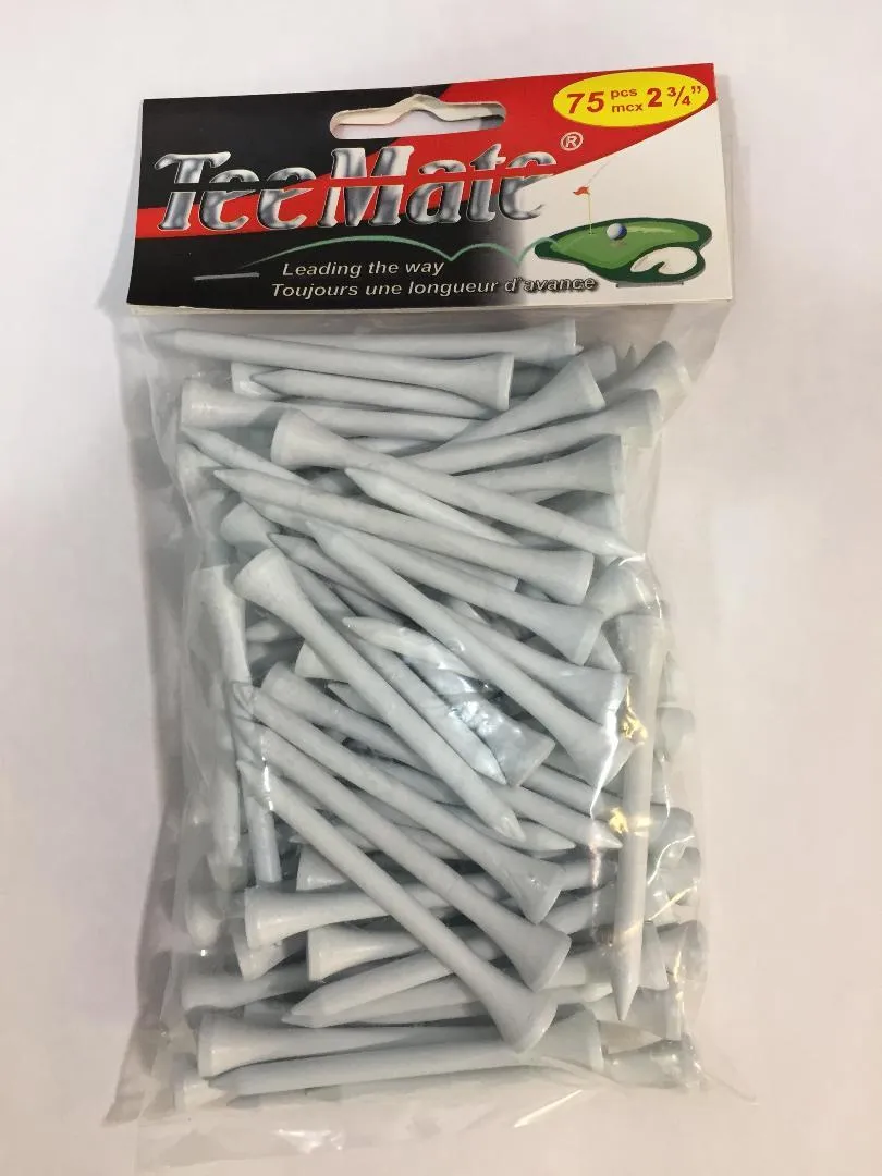 TeeMate 75 pc Wooden Tees 2 3/4 Inch