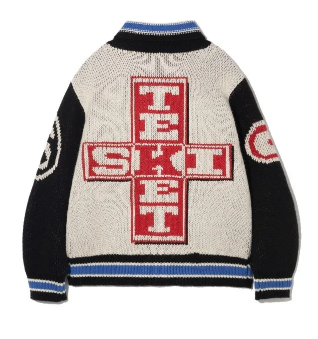 teket  |Unisex Wool Street Style Logo Sweaters