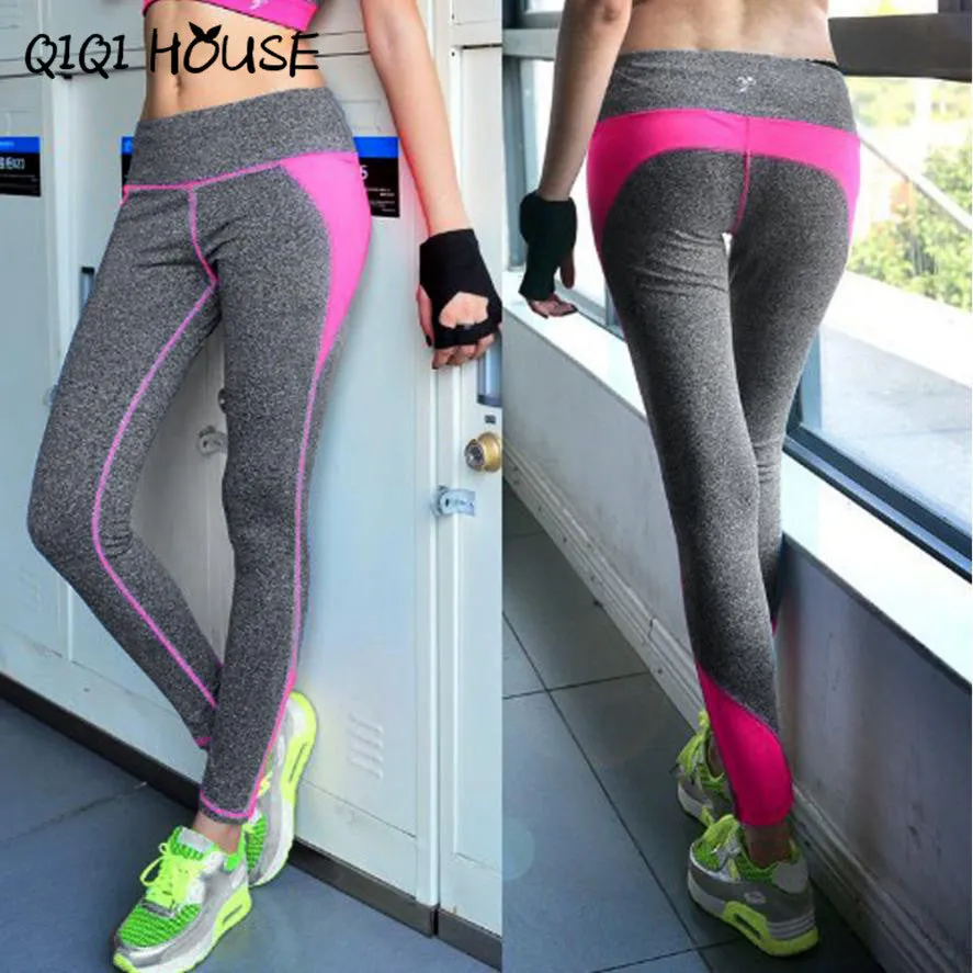 Trousers Women High Waist Pant Leggings Workout Sport Fitness Sweatpants Calca Feminina Calca Legging#B816 SM6