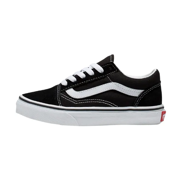 Vans Kids Old Skool Shoe - Black/True White