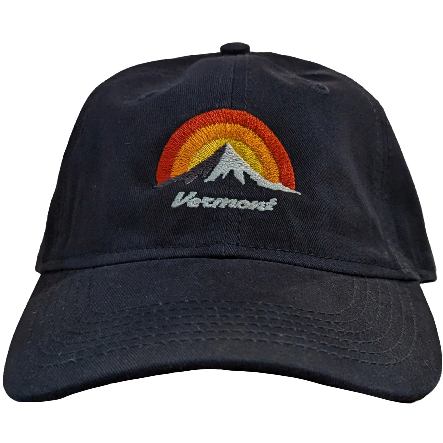 Vermont Hat Dad Hat Mountain Sunset