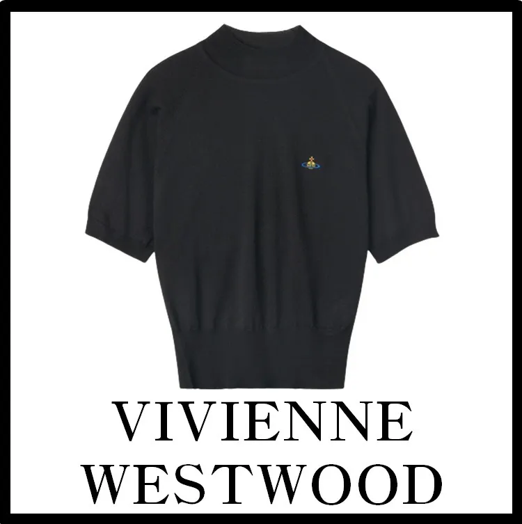 Vivienne Westwood  |Street Style Collaboration Logo Sweaters