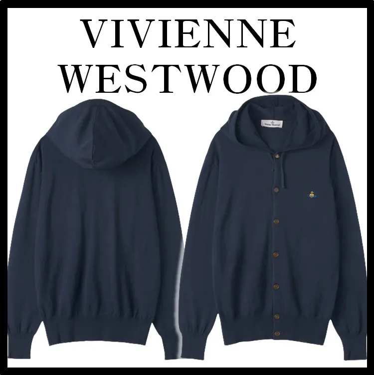 Vivienne Westwood  |Unisex Street Style Logo Sweaters