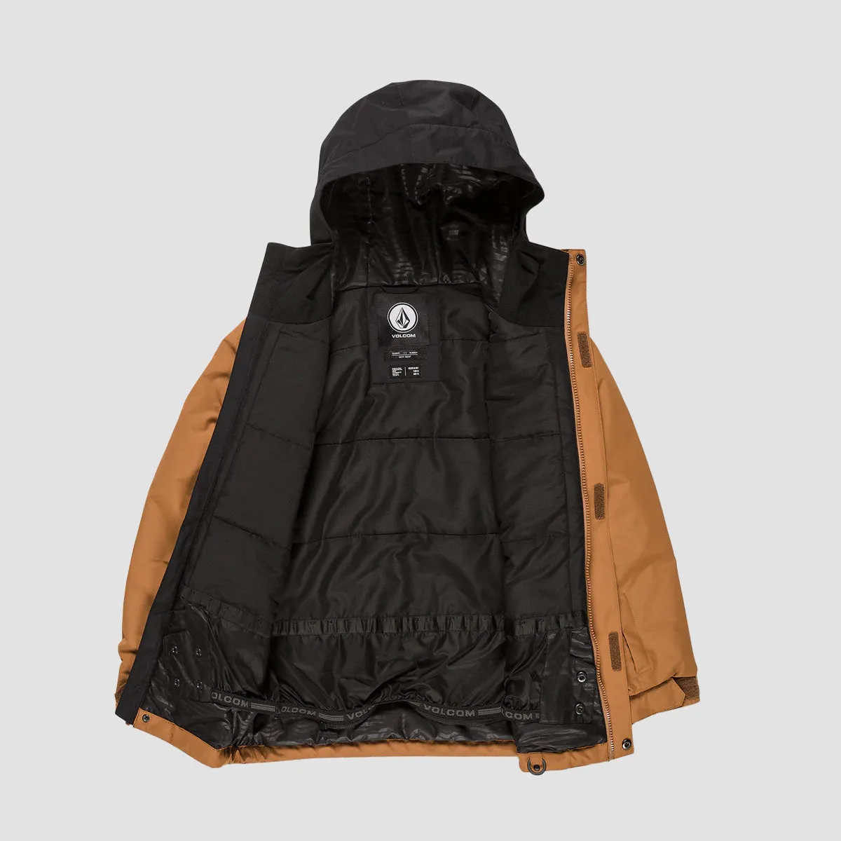 Volcom Stone.91 Ins Snow Jacket Caramel - Kids