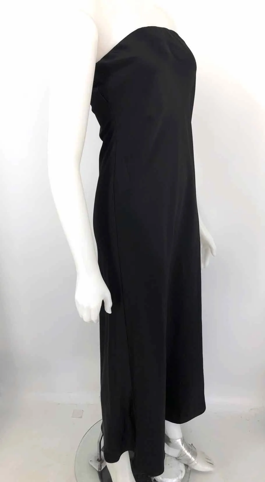 WAYF Black Strapless Size SMALL (S) Dress