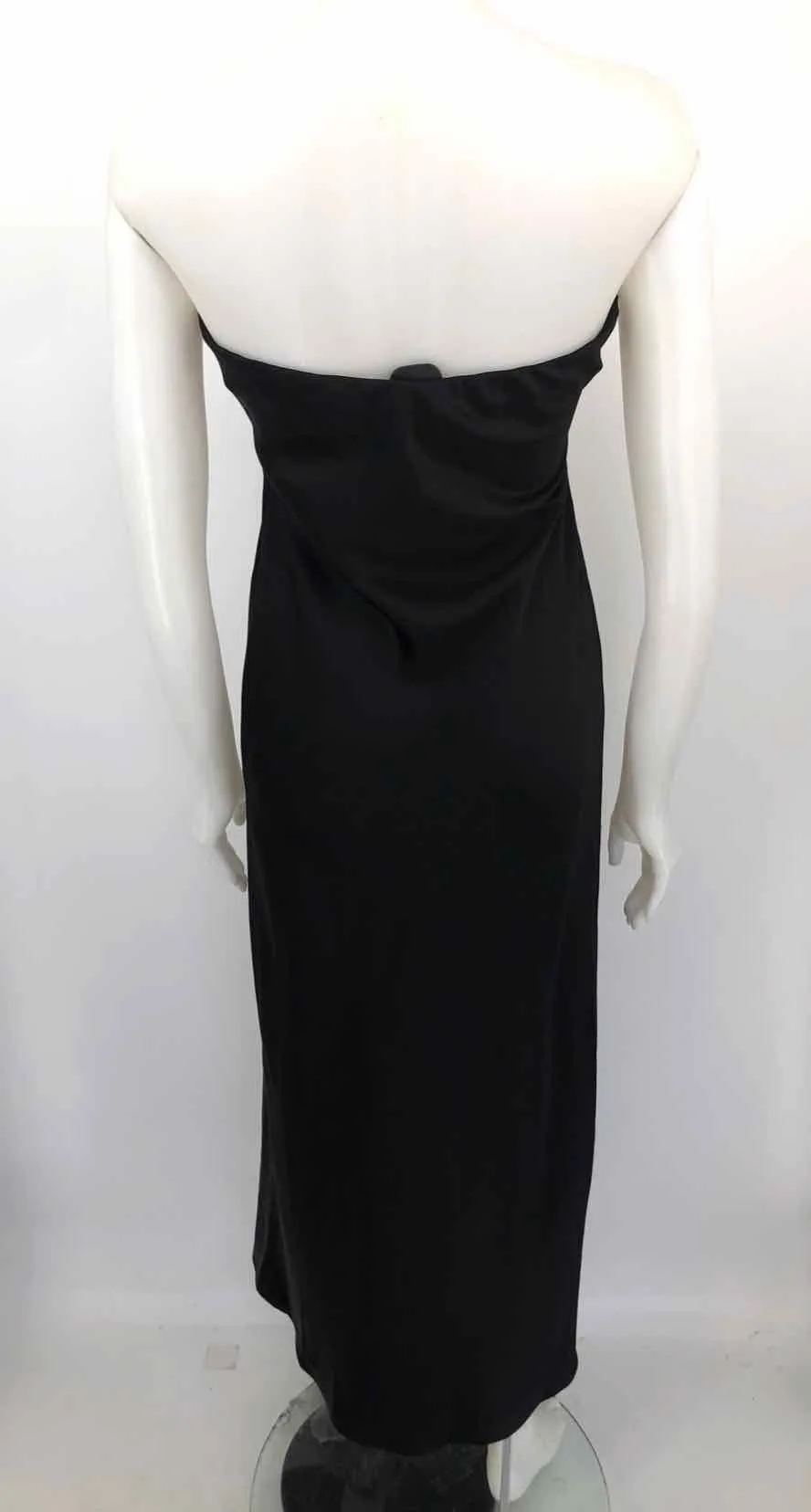 WAYF Black Strapless Size SMALL (S) Dress