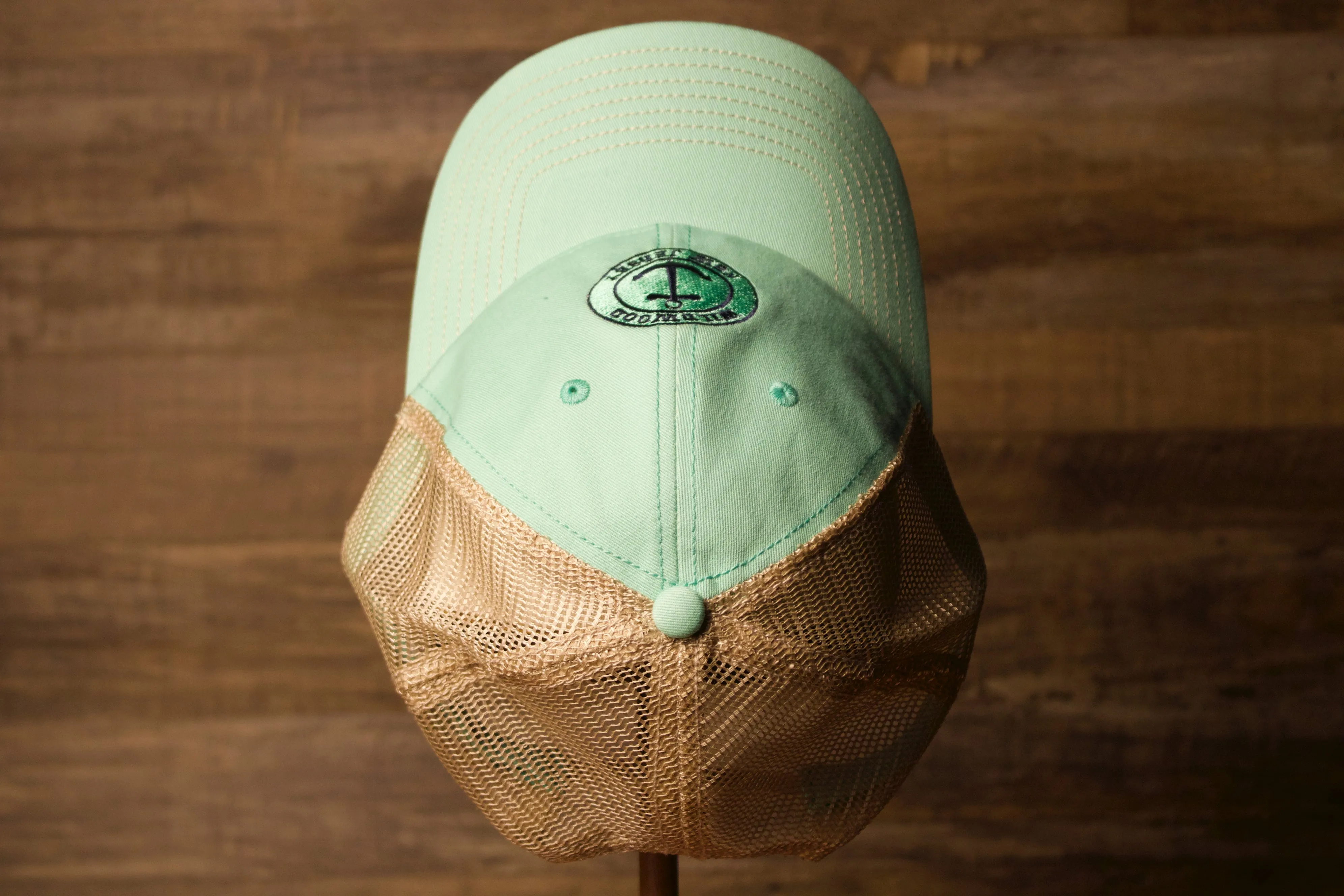 Wildwood New Jersey Mint Green / Khaki Mesh-Back Trucker Hat