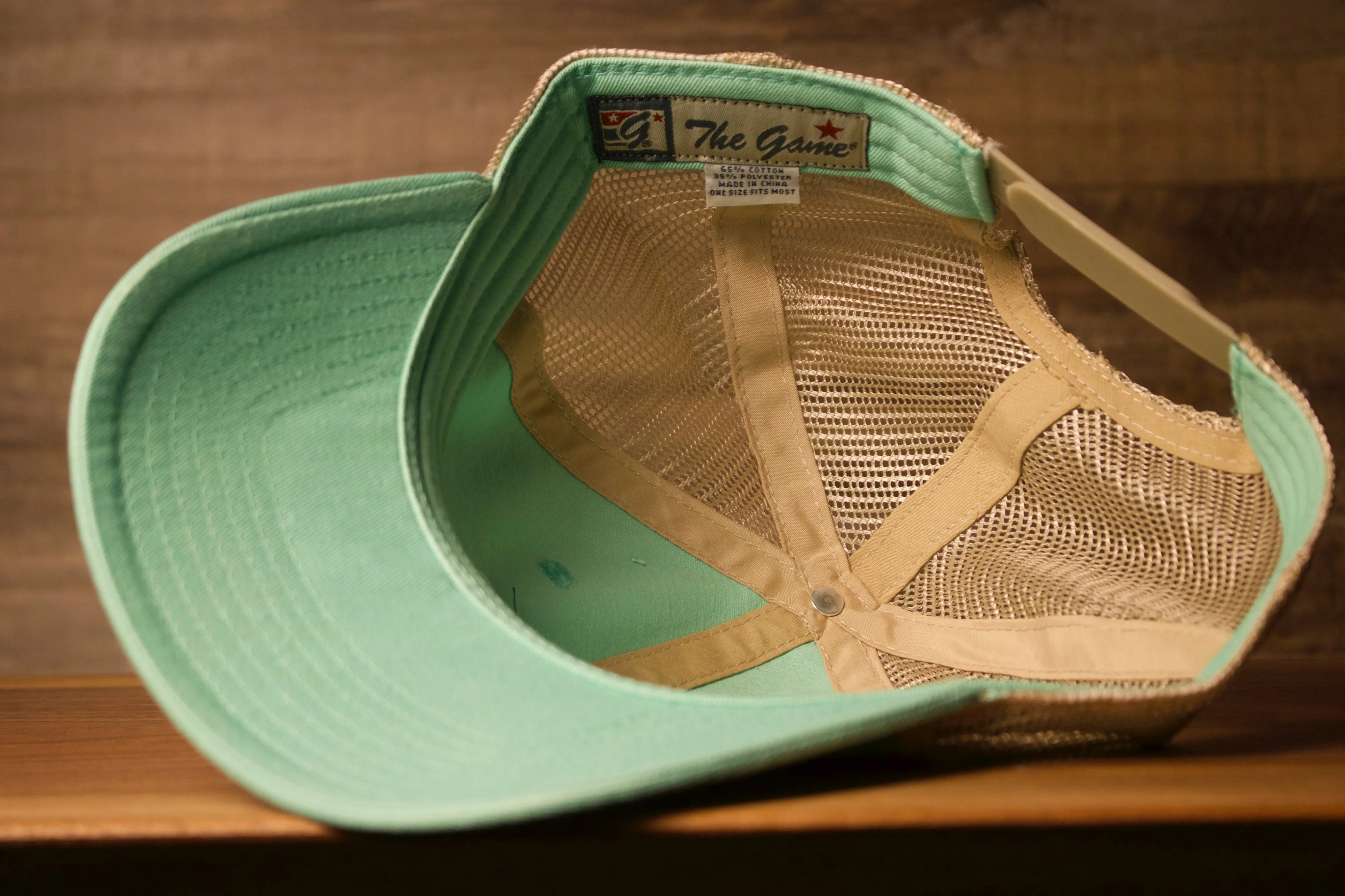 Wildwood New Jersey Mint Green / Khaki Mesh-Back Trucker Hat