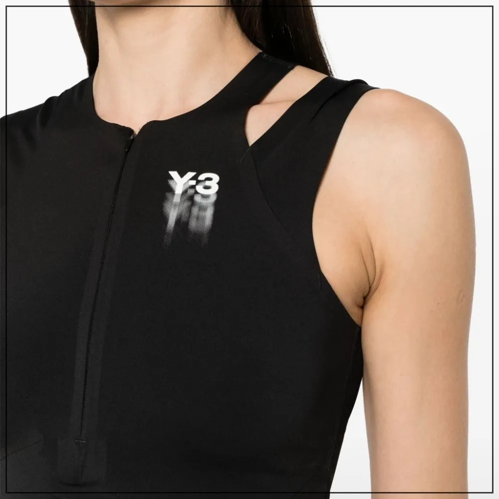 Y-3  |Street Style U-Neck Collaboration Plain Baby Tees